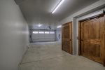 Private two car garage with ski storage and private elevator access 